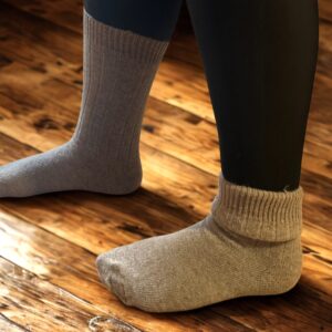 Socken mit Alpaka Wolle 2er Bund!